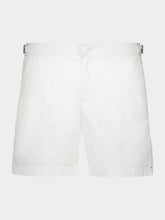 Orlebar Brown White Bulldog Mid-Length Swim Shorts