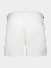 Orlebar Brown White Bulldog Mid-Length Swim Shorts