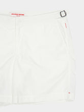 Orlebar Brown White Bulldog Mid-Length Swim Shorts