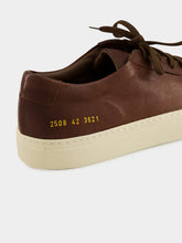 Common Projects Brown Achilles Low-Top Sneakers