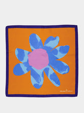 Frescobol Carioca x John Booth Blue Lucia Scarf