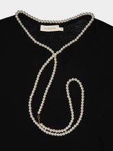 Zimmermann Black Crush Necklace Sweater