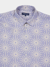 Frescobol Carioca Chambray Blue Castro Linen Shirt