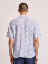 Frescobol Carioca Chambray Blue Castro Linen Shirt