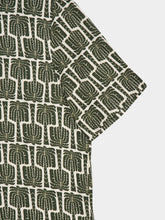 Frescobol Carioca Dark Olive Roberto Linen Shirt