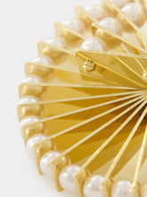 Rabanne Gold Spiral Brass Earrings