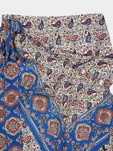 Rabanne Bandana Paisley Long Satin Skirt