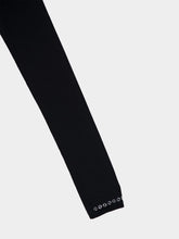 Rabanne Black Second-Skin Jersey Long Dress