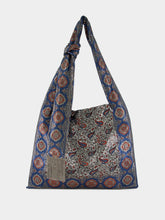 Rabanne Bandana Paisley Printed Aluminium Tote Bag