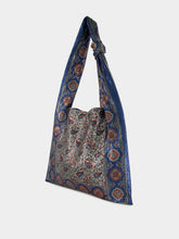 Rabanne Bandana Paisley Printed Aluminium Tote Bag