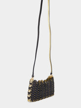 Rabanne Reversible Black and Gold 1969 Nano Flip Bag