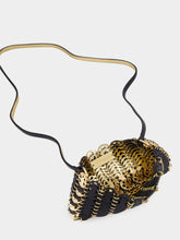 Rabanne Reversible Black and Gold 1969 Nano Flip Bag