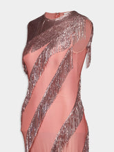 Rabanne Peach Blush Sleeveless Maxi Dress