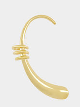 Rabanne Gold Mono Earring in Brass