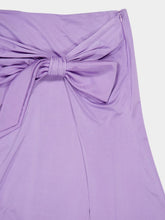 Rabanne Lavender Long Jersey Skirt