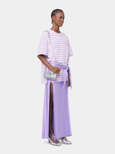 Rabanne Lavender Long Jersey Skirt