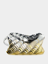 Rabanne Silver & Gold Paco Leather Bag