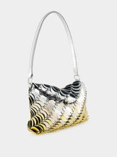 Rabanne Silver & Gold Paco Leather Bag