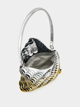 Rabanne Silver & Gold Paco Leather Bag