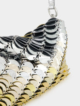 Rabanne Silver & Gold Paco Leather Bag
