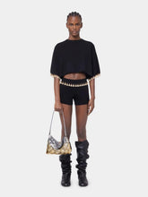 Rabanne Silver & Gold Paco Leather Bag