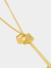Gold Key Pendant Necklace