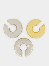 Rabanne Nano Silver and Gold Ear Cuff Set