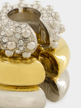 Rabanne Triple Aluminium Ear Cuff Set