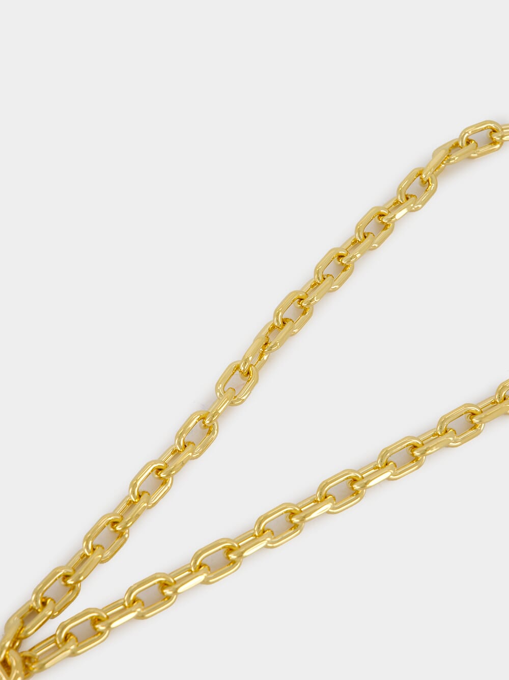 Gold and Turquoise XL Link Necklace