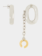 Rabanne Silver XL Link Earrings