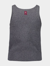 Rabanne Grey Wool Cashmere Floral Embroidered Cardigan