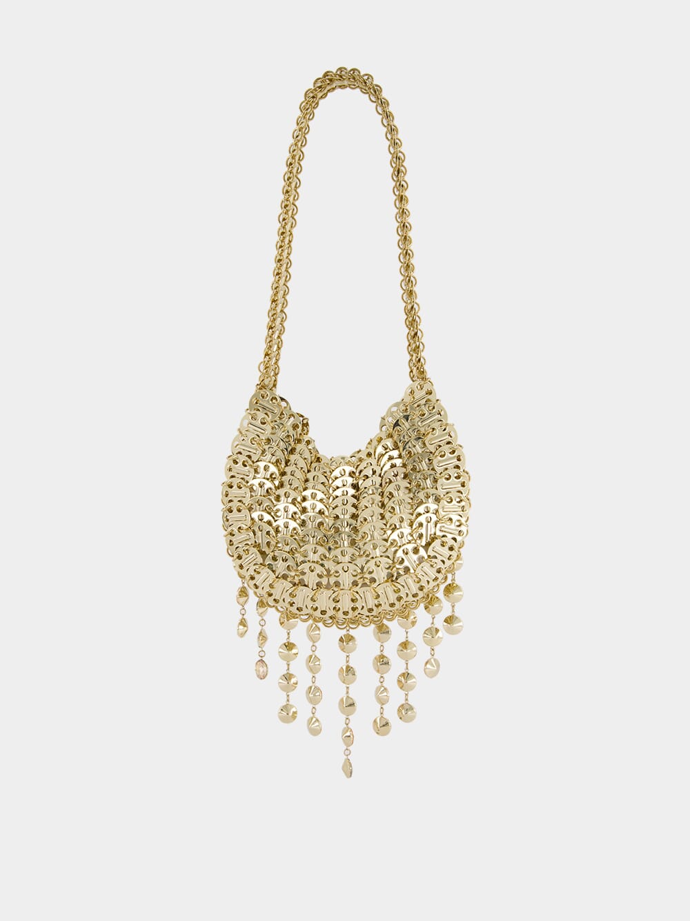 Gold Nano Bag with Gradient Crystal Strass