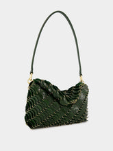 Rabanne Green Paco Leather Bag