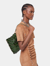 Rabanne Green Paco Leather Bag