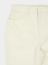 Zimmermann Milk Clash Cotton Drill Capri Trousers