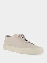 Common Projects Light Grey Achilles Leather Sneakers