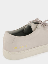 Common Projects Light Grey Achilles Leather Sneakers