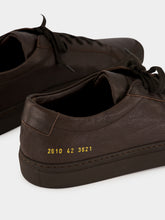 Common Projects Brown Achilles Leather Sneakers