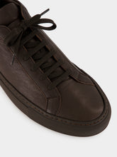 Common Projects Brown Achilles Leather Sneakers