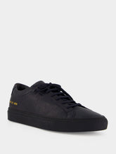 Common Projects Navy Achilles Leather Sneakers