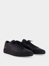 Common Projects Navy Achilles Leather Sneakers