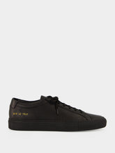 Common Projects Black Achilles Leather Sneakers