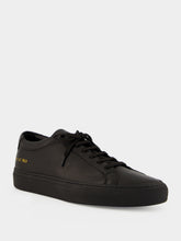 Common Projects Black Achilles Leather Sneakers