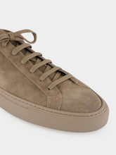 Common Projects Taupe Achilles Suede Sneakers