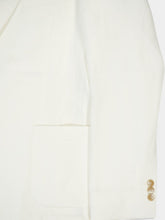 Frescobol Carioca Ivory Paulo Linen Blazer