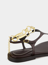 Zimmermann Espresso Wild Leather Sandal