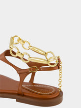 Zimmermann Pecan Wild Leather Sandal