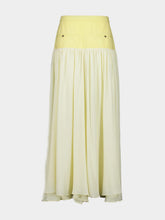 Rabanne Camomille Bi-Colour Long Skirt