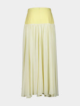 Rabanne Camomille Bi-Colour Long Skirt