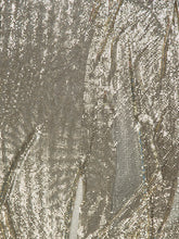 Rabanne Light Gold Draped Chainmail Dress